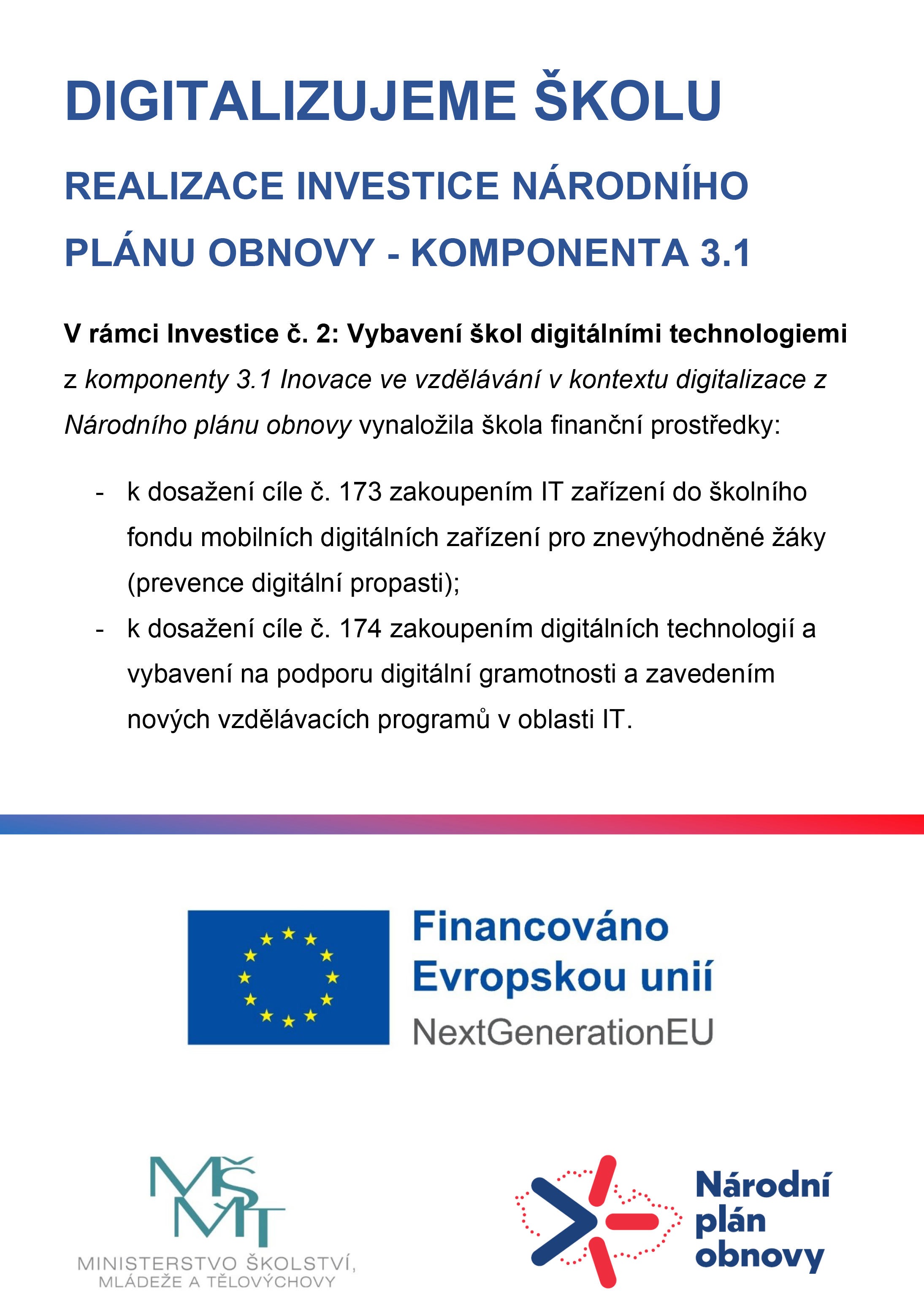 PNO digitalni gramotnost IT pomucky