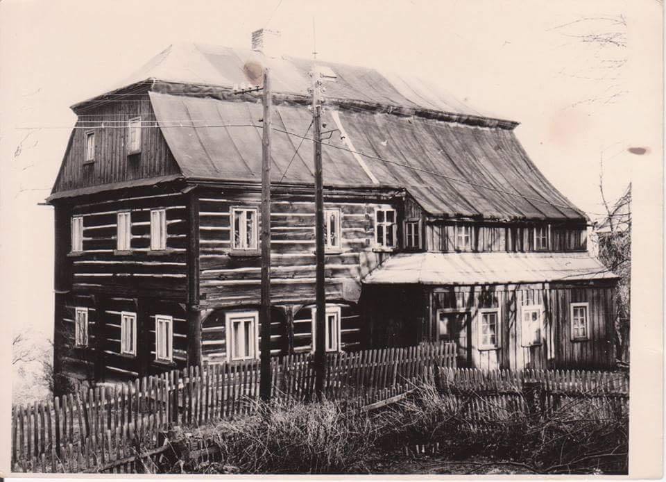 Původní budova sklářské školy 1856